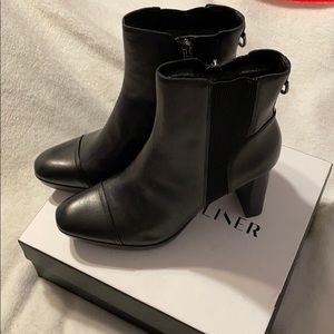 Donald Pliner Chelsea Block Heel Booties